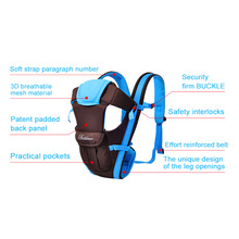 2 30 Months Breathable Front Facing Baby Carrier Infant Comfortable Sling Backpack Pouch Wrap Baby Kangaroo