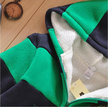 Baby Sports Suit Jacket Sweater Coat Pants Thicken Kids Clothes Set 2015 Hot Sell Boys Girls