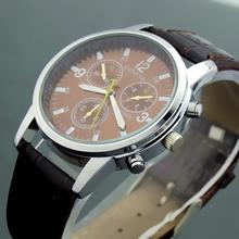 Watches men Brand Geneva Fashion Quartz Watches Sport Student watch Casual Dress Wristwatches Military clock relogio