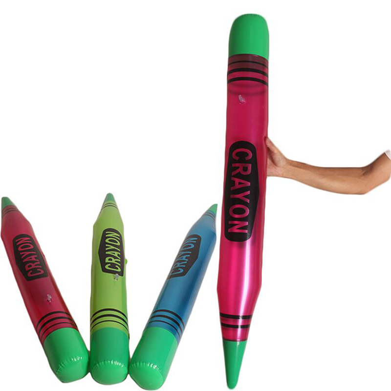 Large Inflatable Crayons Color Pen Child Toy Birthday/Wedding Balloon