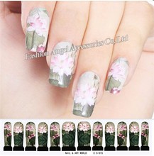 Transferable Water Nail Stickers 10sheets DIY Nail Art Beauty Wraps Accessories Full Cover Nail Decals Decorations