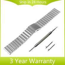 22mm Stainless Steel Watch Band Bracelet Strap w/ Quick Release Pin for Samsung Galaxy Gear 2 R380 R381 R382 Moto 360 2 46mm