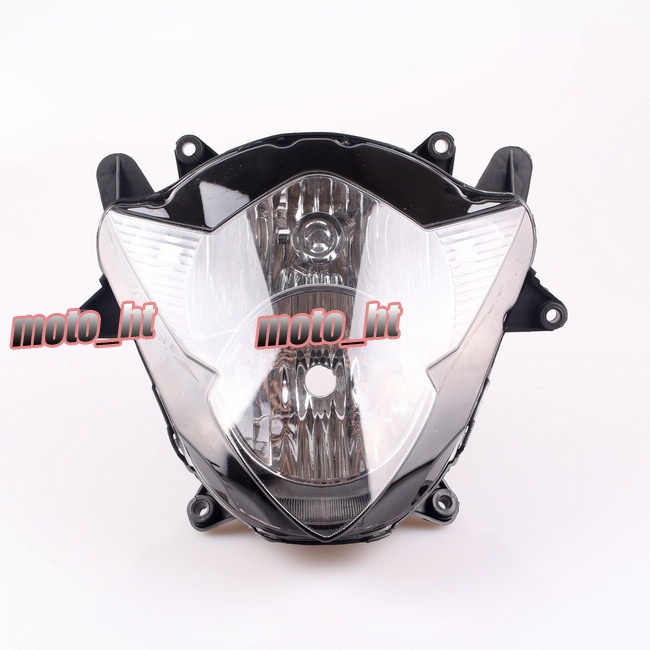 Headlamp For Suzuki 05-06 GSXR 1000 K5 / GSX-R 05 06, Front Motorcycle Lighting Headlight Replacements BLACK Color