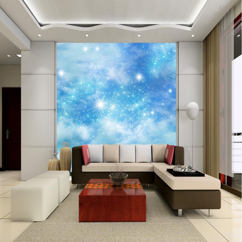 Hohe qualität sky blue decke kaufen sie billigesky blue decke ... Wohnzimmer decken dekoration