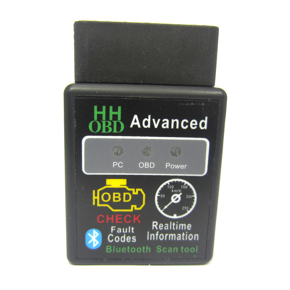Фотография HH OBD ELM327 Bluetooth OBD2 v2.1 vehicle fuel consumption speed Car detector