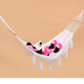 photography props Handmade Knitted Newborn Hammock Tassel Baby Photography Prop Infant Toddler Crochet Costume baby swing