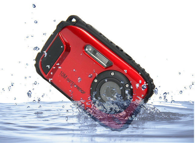 2015 hottest 16 megapixel digital camera go pro 10M8X zoom waterproof shockproof go pro camera Free