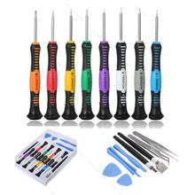 16 in 1 Repair Opening Tool Kit Pentalobe Screwdriver for Mobile Phone Laptop ipad iPhone 5s 6 4s Samsung BlackBerry HTC LG