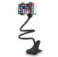 Universal Long Arm Lazy Mobile Phone Gooseneck Stand Holder 360 Rotating Flexible Bed Desk Table Clip
