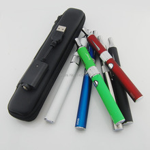 dual coil electronic cigarette evod mt3s zipper kit e cigarette Pyrex glass dual coils mt3s atomizer