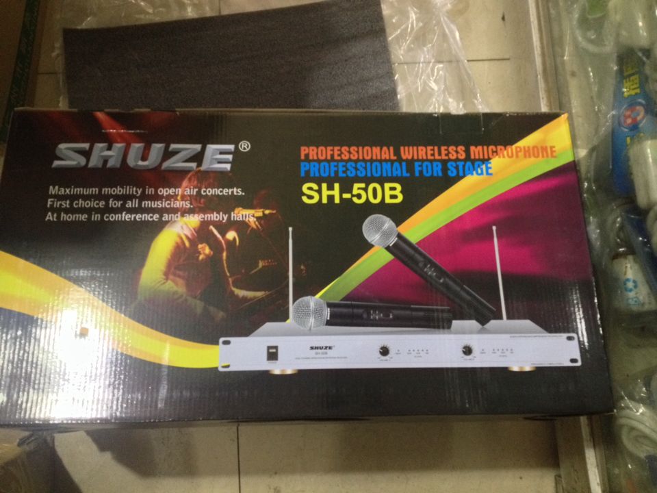 SHUZE Shu Zhen SH 50A one for two wireless microphone wireless microphone karaoke microphone KTV karaoke