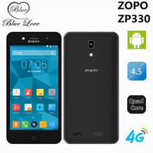 ZOPO ZP330 4.5 inch FWVGA MTK6735 Quad Core 4G LTE Cell Phone Android 5.1 1GB RAM 8GB ROM 5.0MP+2.0MP Camera OTG Dual SIM