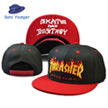 2016 new brand Thrasher Gosha Rubchinskiy snpback flat brimmed hat baseball cap adjustable hat men and