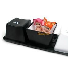 Black 3PCS Fashion Simple Keyboard Type Ctrl ALT DEL Tea Coffee Cup Mug Container