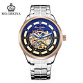 2016 new original ORKINA hollow keel stainless steel automatic mechanical watches fashion man brand luxury business