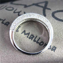 wedding zirconia CZ diamond cut Cute rings Jewelry for women 925 sterling silver anel feminino bijoux