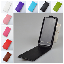 Up and down leather case for Lenovo K3 K 3 A6000 A 6000 flip cover case