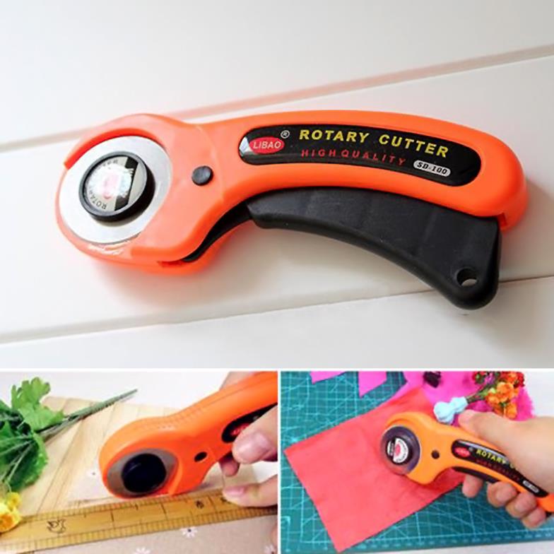New sale Rotary Cutter Premium Quilters Sewing Fabric Cutting Craft Tool EC059