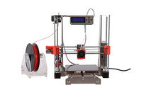 Full Metal 3d-printer DIY kit Reprap Prusa i3 Stainless Steel 3d metal printer 1 Roll Filament 8GB SD Card Free Shipping