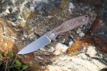 XINZUO 2015 NEW Shirogorov Cannabis made ceramic ball bearing washer folding knife D2 steel with titanium