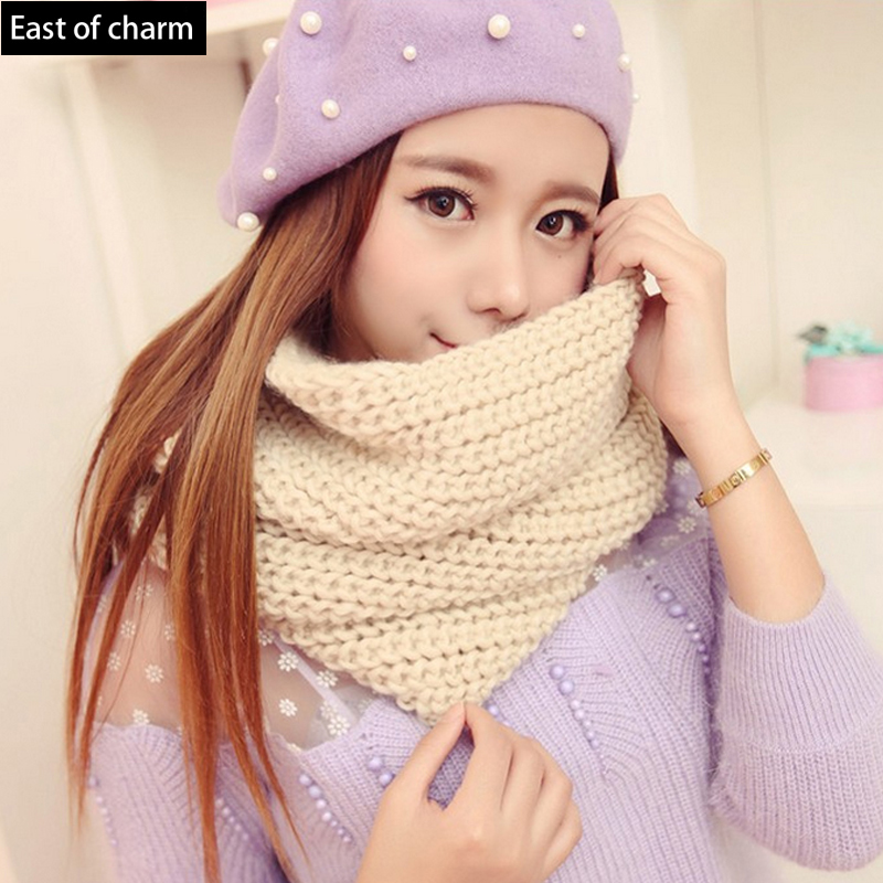 So Beautiful Solid Female Scarf Warm Scarf Women B...