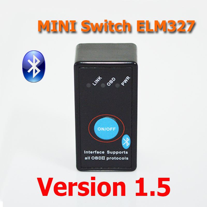 V1.5 Bluetooth  /  -elm327 OBD2 / OBDII ELM 327  1.5    