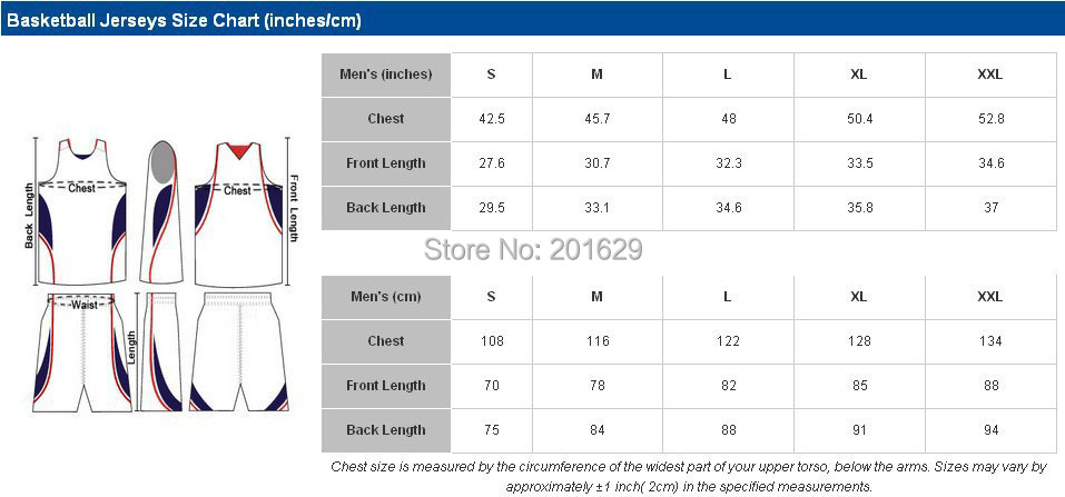 men basketball size