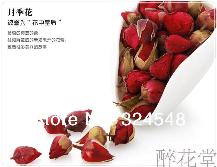 100g Organic China Rose Tea Monthly Rose Flower Tea Health Tea Free Shipping
