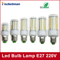 High Power Lampada E27 E14 Corn Led Bulb 5730 LED Light 220V CFL 7W 11W 15W