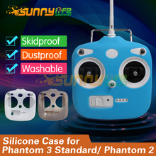 защитный силиконовый чехол на DJI пульт дистанционного управления для Phantom 3 Standard and Phantom 2/2V/2V+