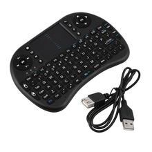Mini Wireless Keyboard RF 2.4G Mouse Touchpad Design Handheld Keyboard for Multimedia Gaming PC Android TV Windows X-BOX Player