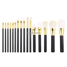 Professional 16Pcs Blending Makeup Brush Kit Professional Cosmetic Goat Hair Brush Set Make up Brushes Tools