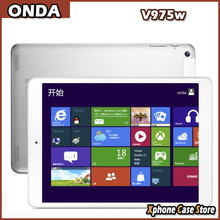 ONDA V975w 32GB ROM + 2GB RAM 9.7″ Windows 8.1 Tablet PC Intel Z3735F Quad Core 1.33-1.83GHz Support WiFi Bluetooth HDMI OTG