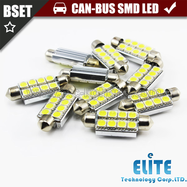 10 . / lot 41  8SMD   CAN-BUS   C5W   , Map ,  ,  