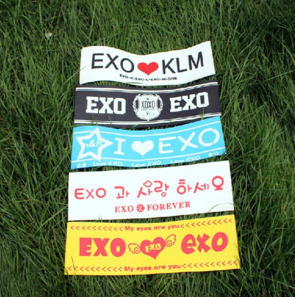 New exo xoxo banner concert flag with exo logo 5 m...