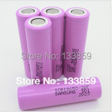 Free shopping 5PCS/LOT Original 18650 ICR18650-26F 2600mAh Li-ion 3.7v Battery For Samsung laptop