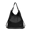New Women Canvas Backpacks Ladies Casual Oxford Backpack Shoulder Bag and one shoulder Bags Soft Handle