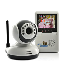 360 Rotation High quality 2.4GHZ Wireless Digital Baby Monitors IR Video Talk Baby Video Camera IR Night Vision Baba Electronica