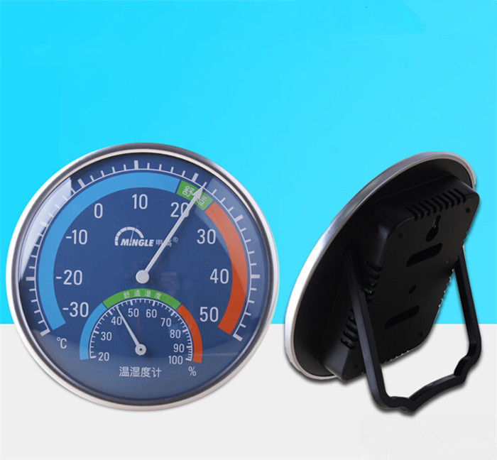 Automatic induction home baby thermometer hygrometer wireless high precision indoor thermometer with stents