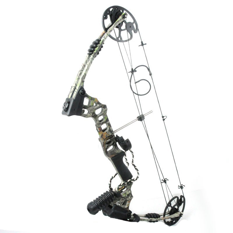 Dream Camo hunting compound bow bow and arrow archery set China Archery Black and Camouflage 