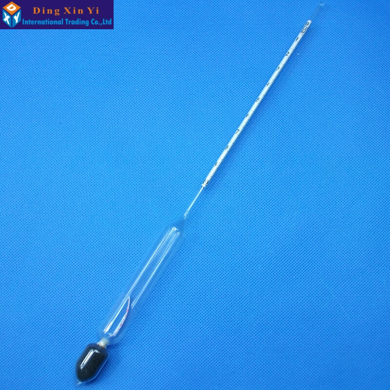 Free shipping 2PCS/lot 0-10 glass hydrometers Baume Hydrometer 0-10 baume scale