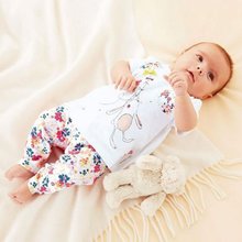 2Pcs Baby Toddler Sets Kid Boy Girls Clothes Printed Tops + Pants Sleepwear Pajama Suit 0-2Y QL