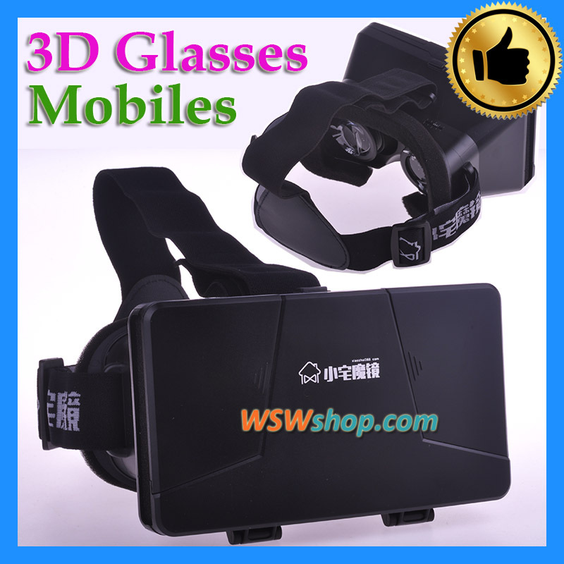 3D Cinema Glasses Mobile Phone 3D Virtual Reality Glasses Helmet VR Glasses For Video Oculos 3D