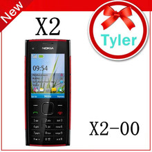 X2 Original Nokia X2-00 Bluetooth FM JAVA 5MP Unlocked Mobile Phone,Free Shipping