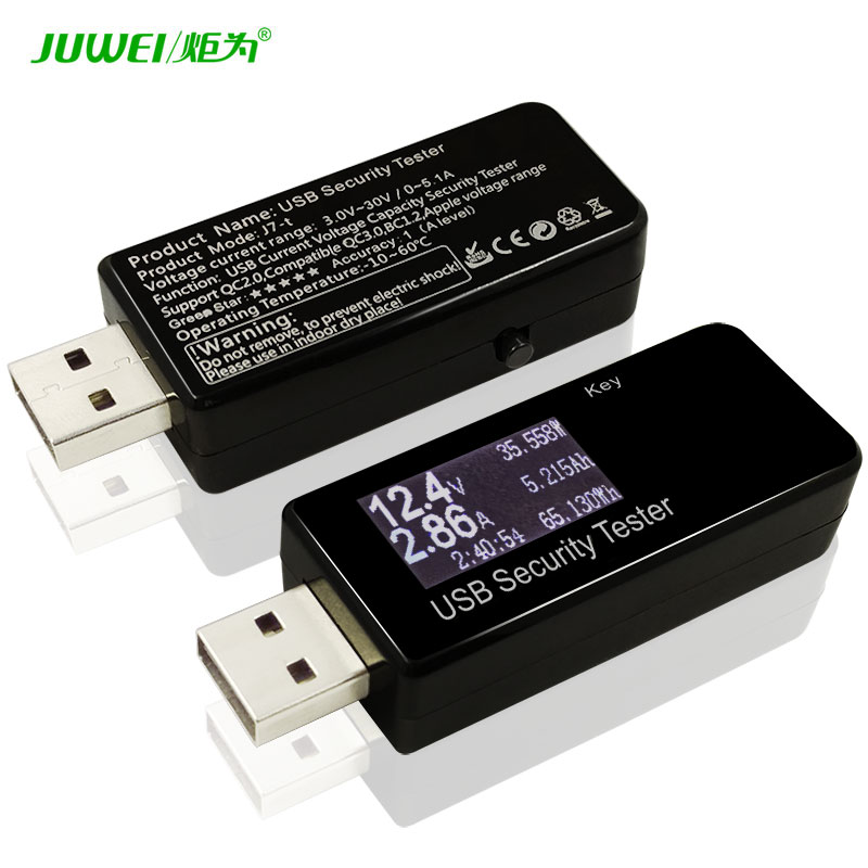 USB тестер 3 ~ 30 В DC Вольтметр амперметр текущий напряжение измеритель мощности емкость монитор qc2.0 быстрый Мобильный Телефон зарядное устройство Питания банк детектор
