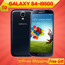 Samsung GALAXY S4 i9500 Original Phone 13MP Camera Quad-Core 2GB RAM 16GB ROM0 mobile refurbished Free Shipping