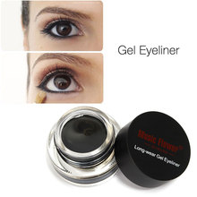 Gel Eyeliner by Music Flower Water-proof And Smudge-proof Cosmetics Set Eye Liner Kit in Eye Makeup