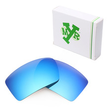 MRY POLARIZED Replacement Lenses for Oakley Eyepatch 1&2 Sunglasses Ice Blue