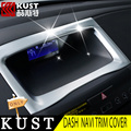 KUST ABS Dash Navi Panel Frame Trim Cover For Honda For CRV 2015 Interior Center Display