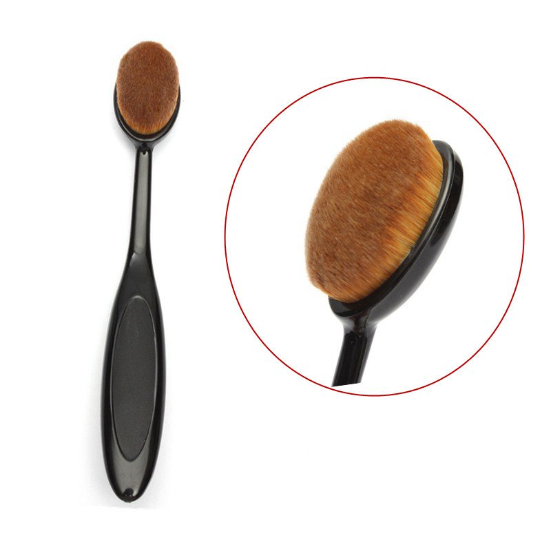 1Pcs Oval Cream Power Makeup Brush Puff Cosmetic Foundation Blend Beauty Tools Random Color